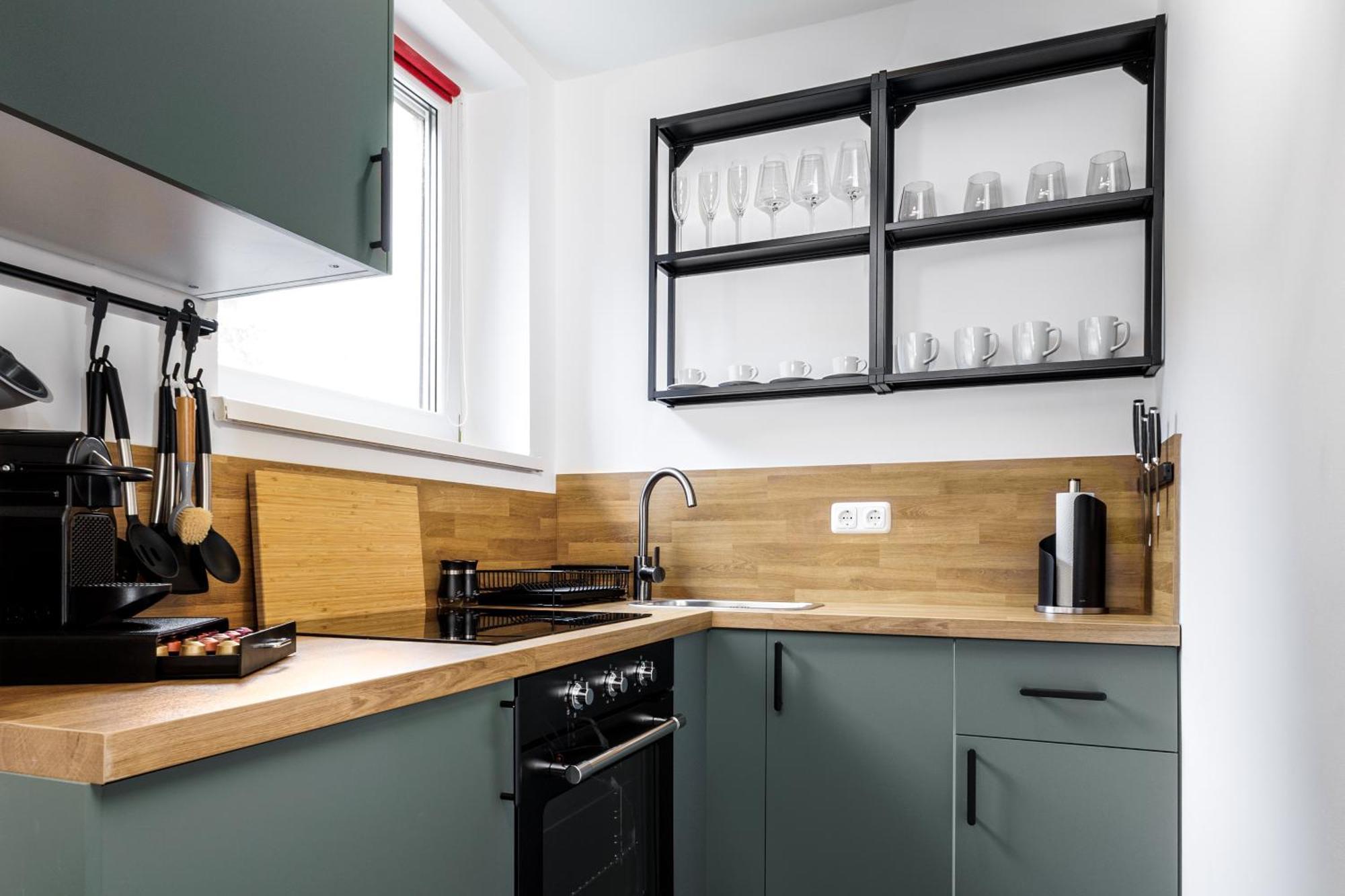 Design-Apartment In Linz Mit Netflix & Balkon Exterior foto
